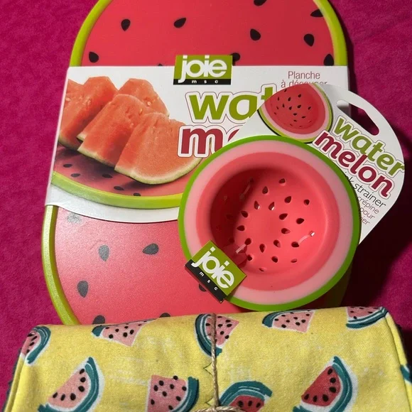 Joie Watermelon Cutting Board Set - Picture 12 of 14